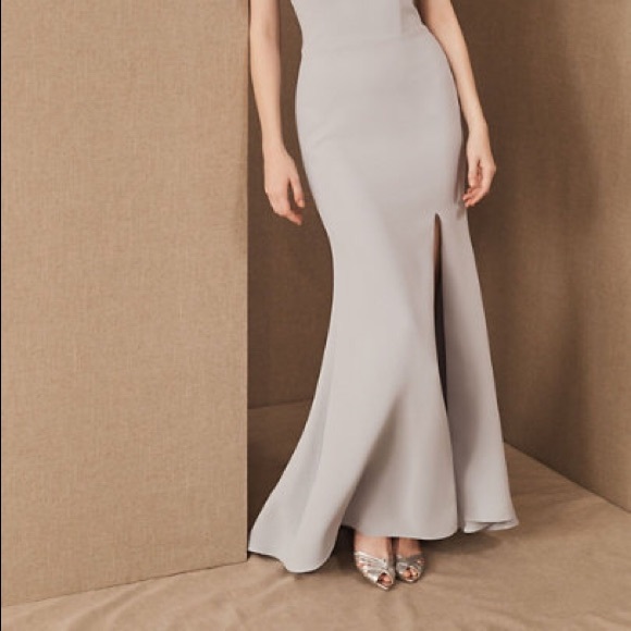 NEW BHLDN Delice Crepe Off the Shoulder Dress Z483-2 - Picture 2 of 4